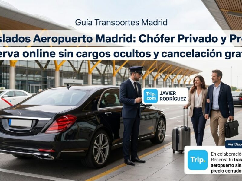 Traslados Privados Aeropuerto Madrid Barajas con Trip.com